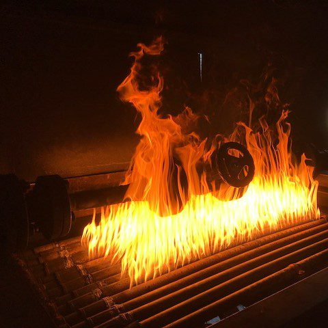 Fire Type Tests DIN EN ISO 10497